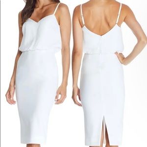 New With Tags, Never worn - Dress the Population Alondra Blouson Sheath Dress!